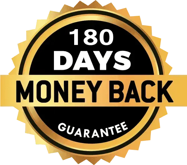 Biodentex 180 Days Money Back Guarantee